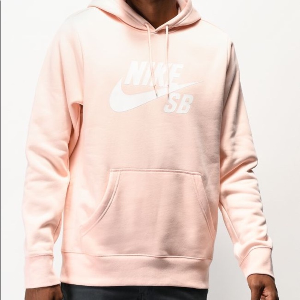 Nike SB “Skateboarding” Icon Light Pink Hoodie
